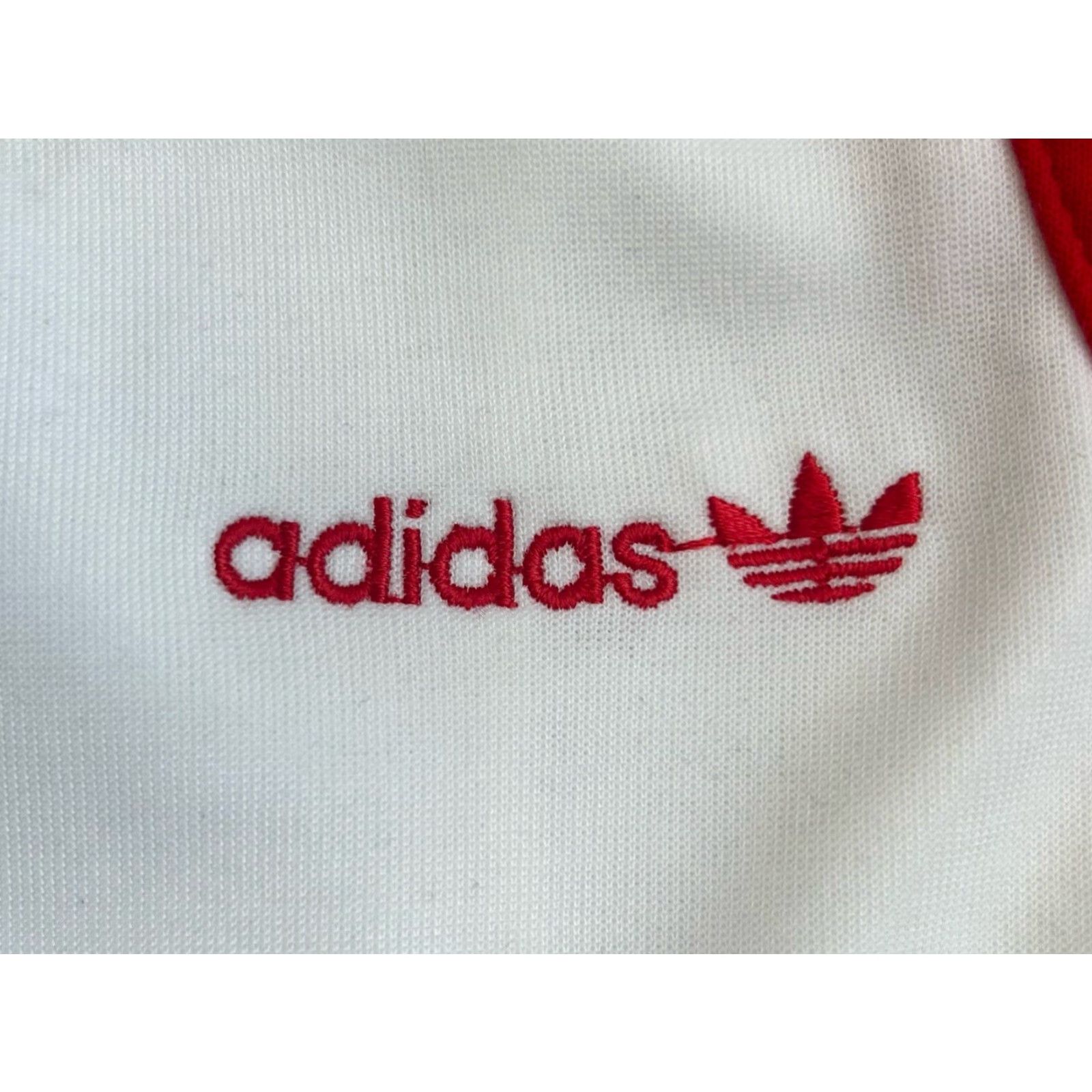 Adidas VINTAGE adidas Track Jacket Mens Large 80s Black Light-weight 80s Style Embroidered Logo Zip Pockets NWT Deadstock Size US L / EU 52-54 / 3 - 7 Thumbnail