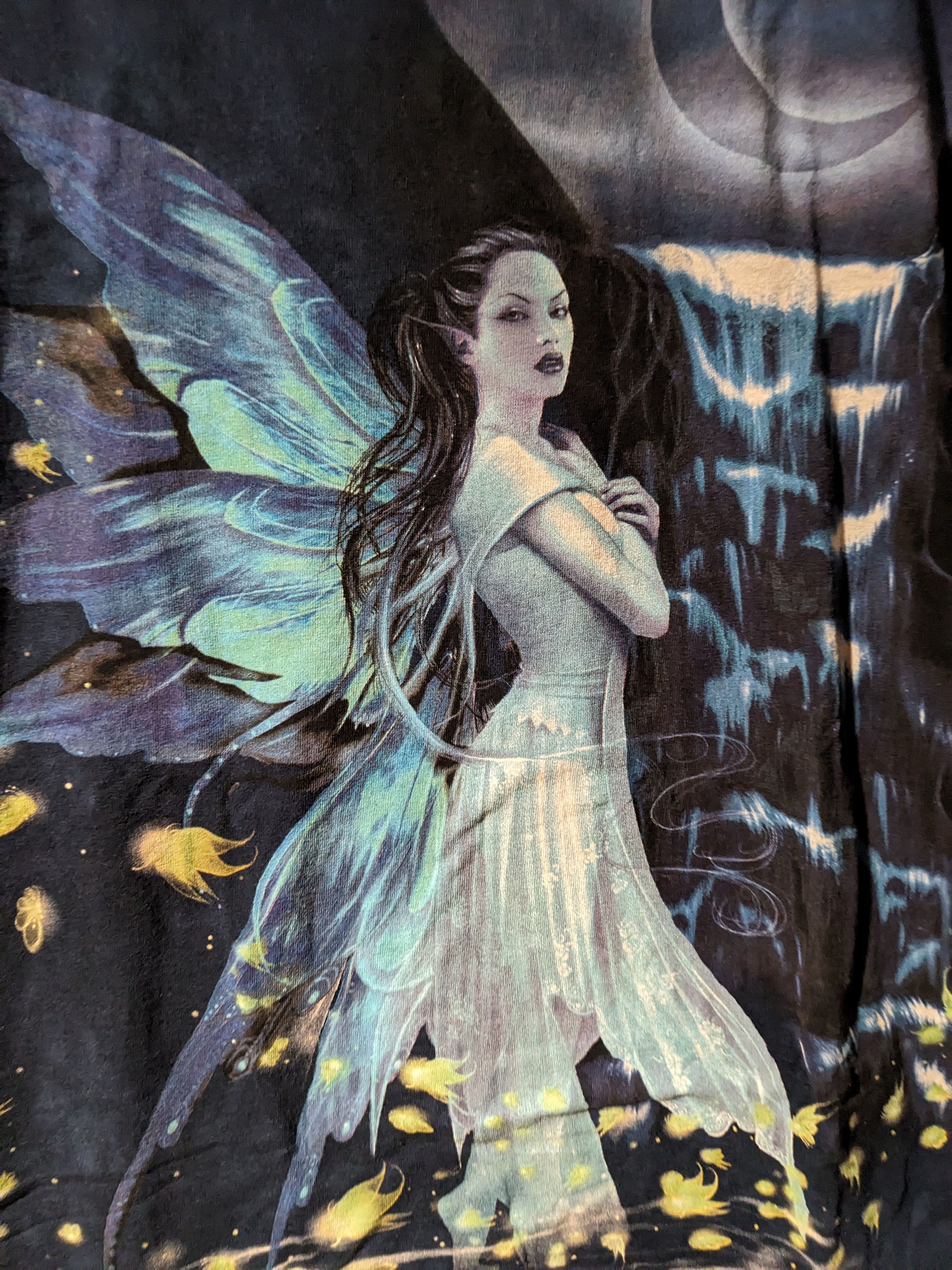 The Mountain × Vintage Vintage 2000 The Mountain Fairy Fantasy Mythic Large T-Shirt Size US L / EU 52-54 / 3 - 2 Thumbnail