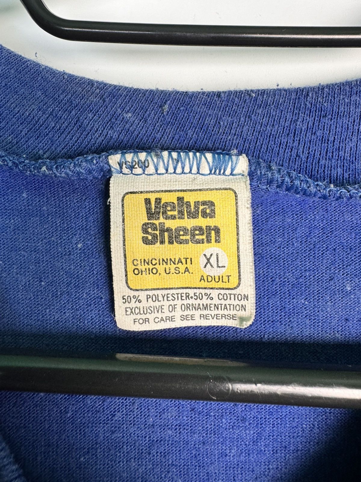 Velva Sheen Vintage 80s Mickey Mouse T Shirt Large Velva Sheen Size US XL / EU 56 / 4 - 5 Thumbnail