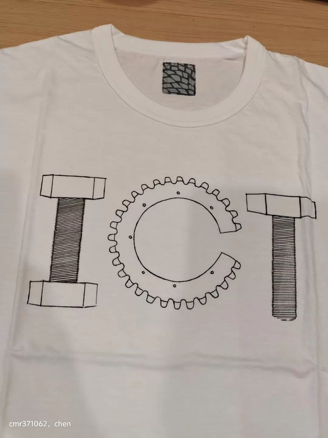 Visvim VISVIM new 24 ICT JUMBO TEE S/S blue/charcoal 2345 Size US M / EU 48-50 / 2 - 5 Thumbnail