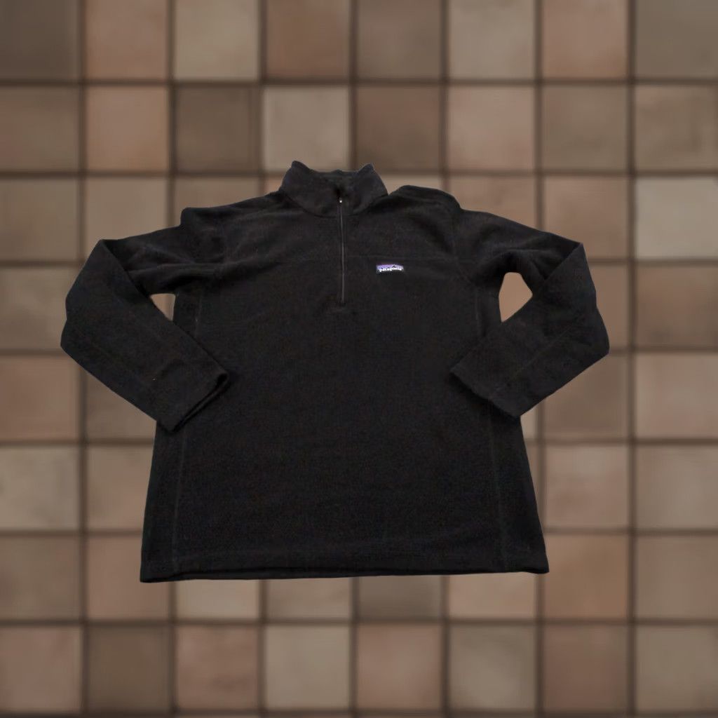 Patagonia Patagonia Jacket Men S Black Micro D Fleece Pullover Zip 1/4 Lightweight Windproof 26175 Size US S / EU 44-46 / 1 - 1 Thumbnail