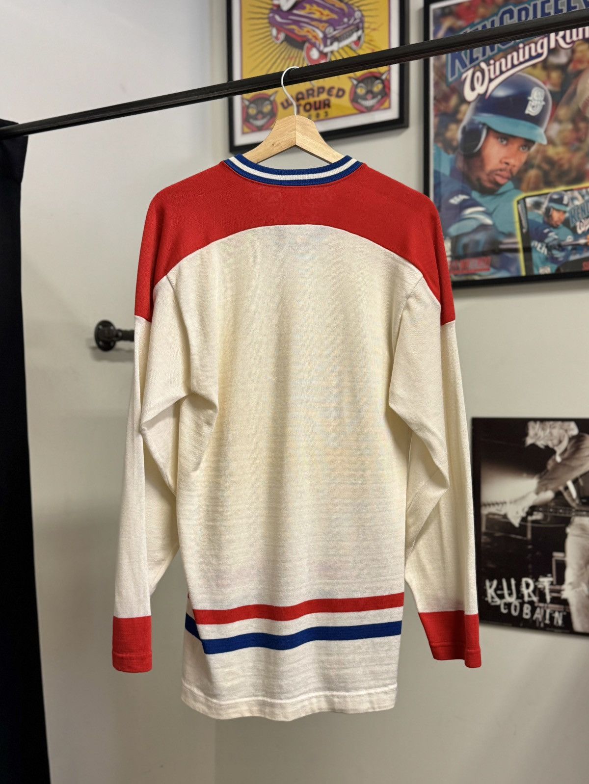 NHL 1960s/70s Montreal Canadiens Knit Hockey Jersey Size US M / EU 48-50 / 2 - 2 Thumbnail
