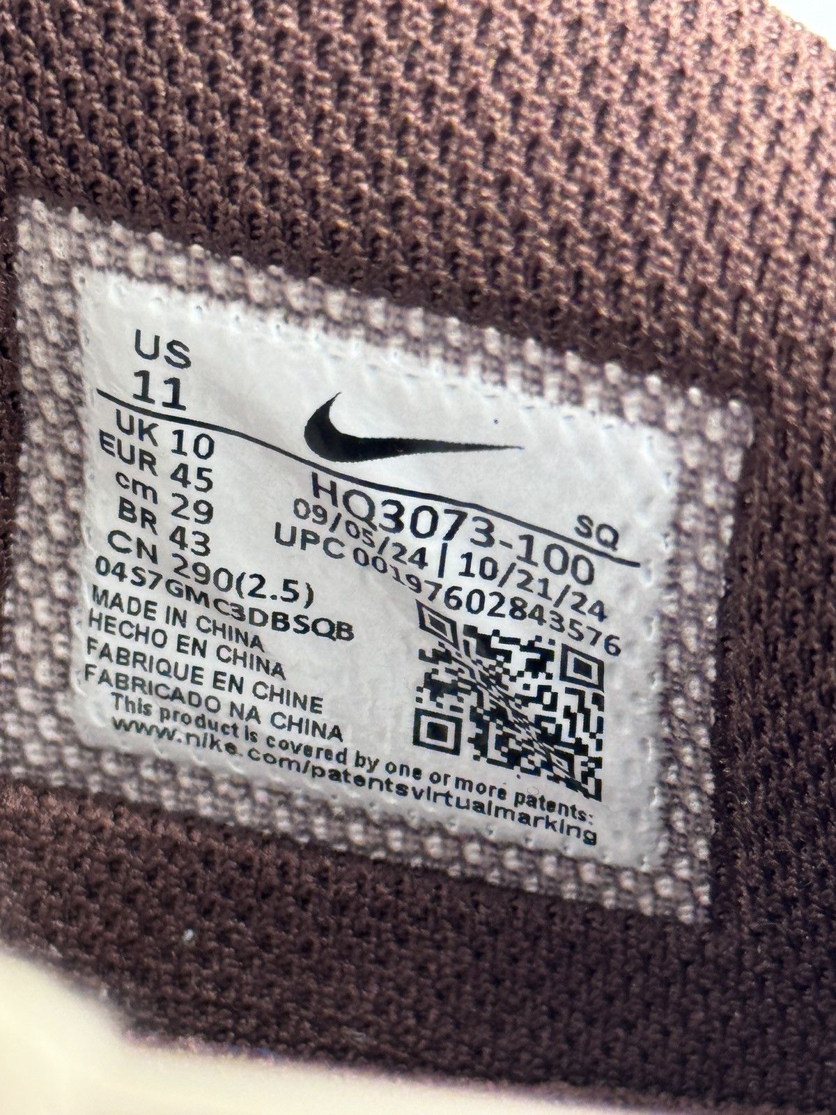 Nike × Travis Scott NIKE ZOOM FIELD JAXX SNEAKERS Size US 11 / EU 44 - 12 Thumbnail