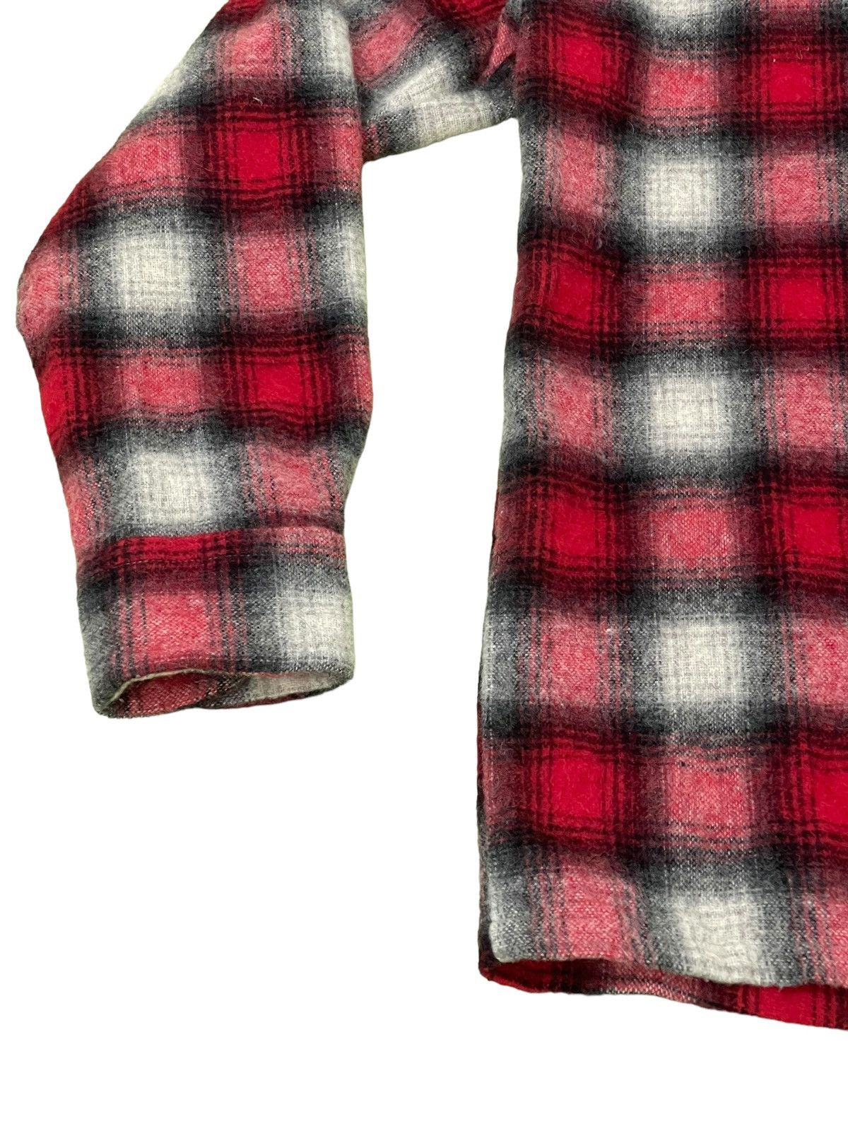 Schott Shadow Plaid Schott Bros Wool Flannel Shirt 5🟩8 Size US M / EU 48-50 / 2 - 14 Thumbnail