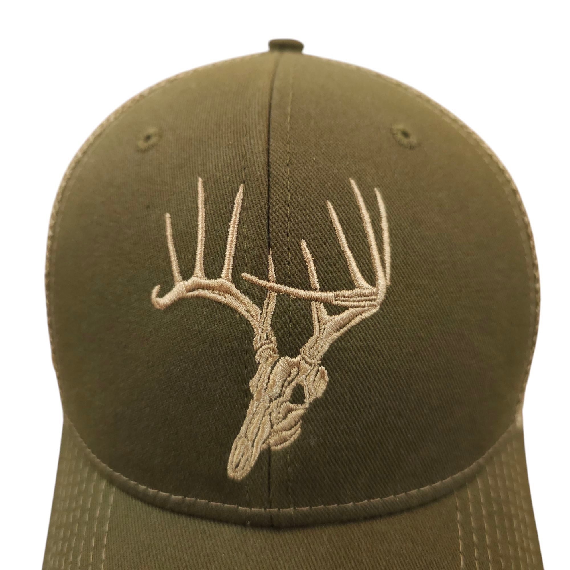 Other Fierce 901 Stag Buck Skullz Mesh Snapback Cap Trucker Hat Size ONE SIZE - 9 Thumbnail