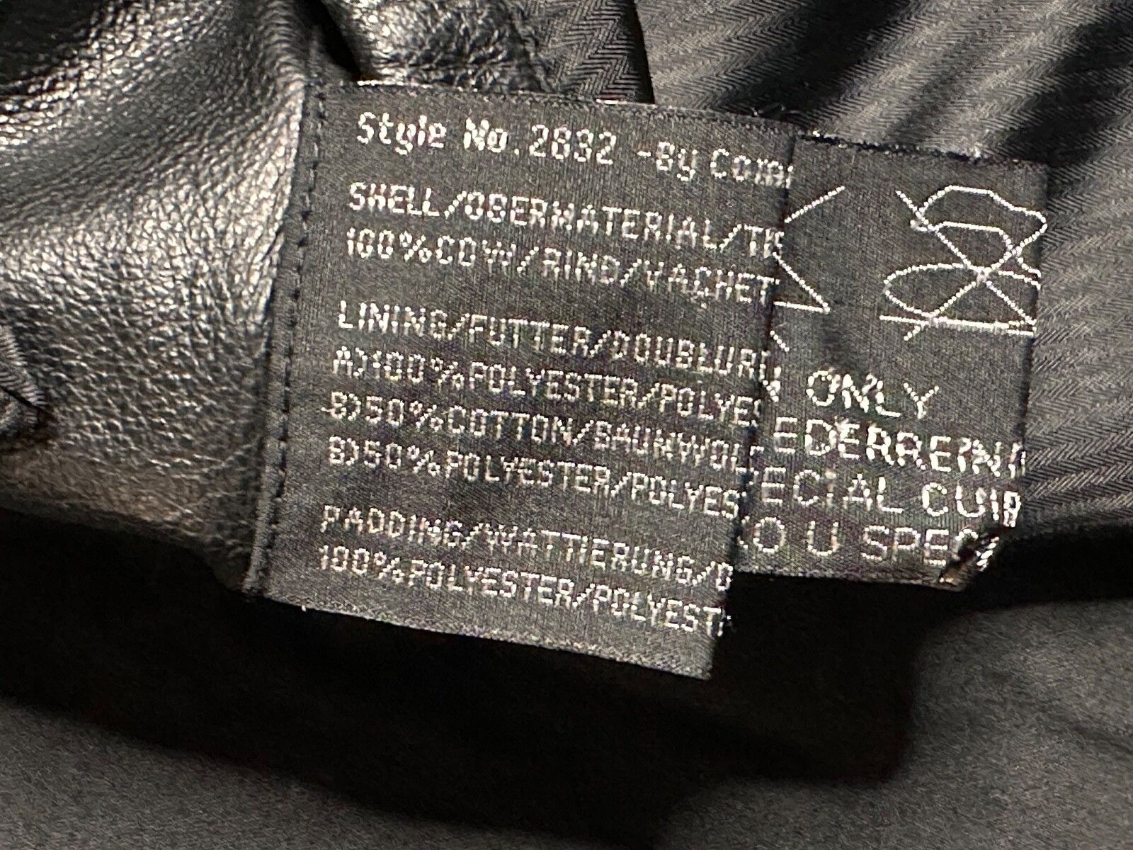 camel active Camel Active men's leather jacket 54 Size US XXL / EU 58 / 5 - 13 Thumbnail
