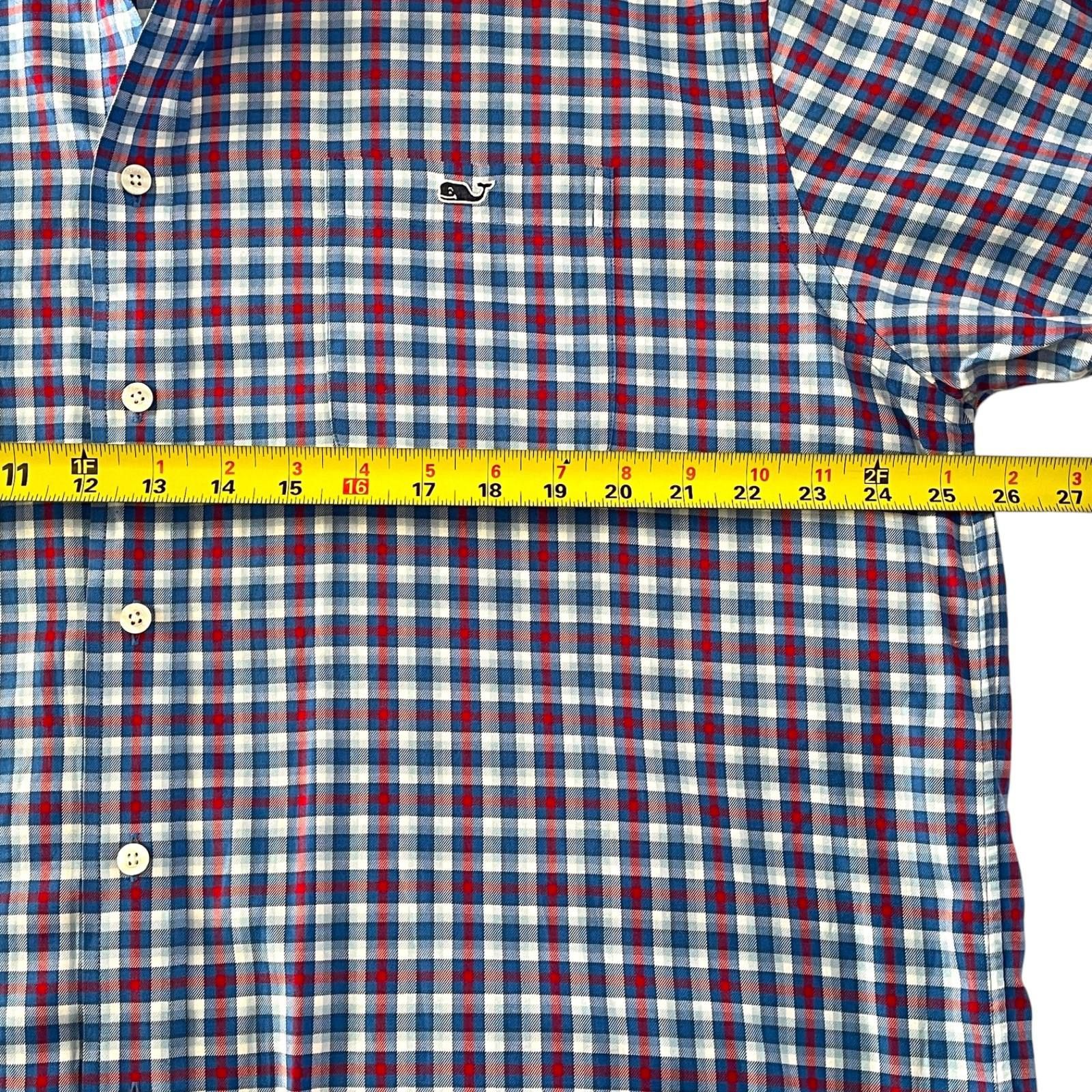 Vineyard Vines Vineyard Vines Men's Tucker Shirt XL Plaid Long Sleeve Size US XL / EU 56 / 4 - 7 Thumbnail