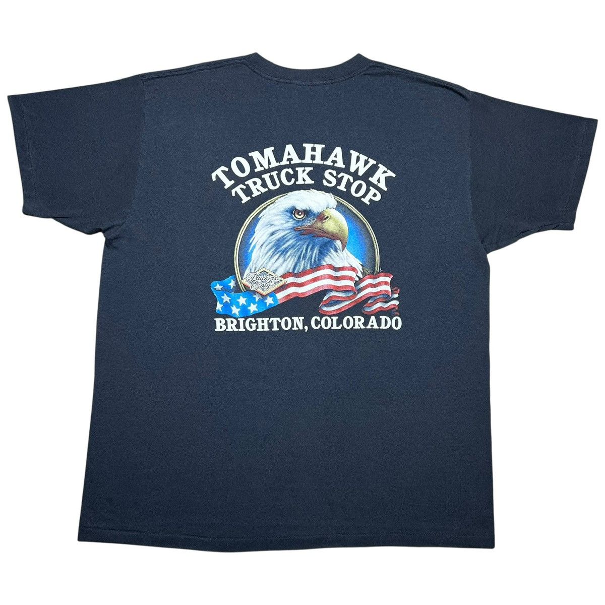 Other Vtg 1988 Truckers Only On The Road Again 3D Emblem T-Shirt Size US XL / EU 56 / 4 - 2 Thumbnail