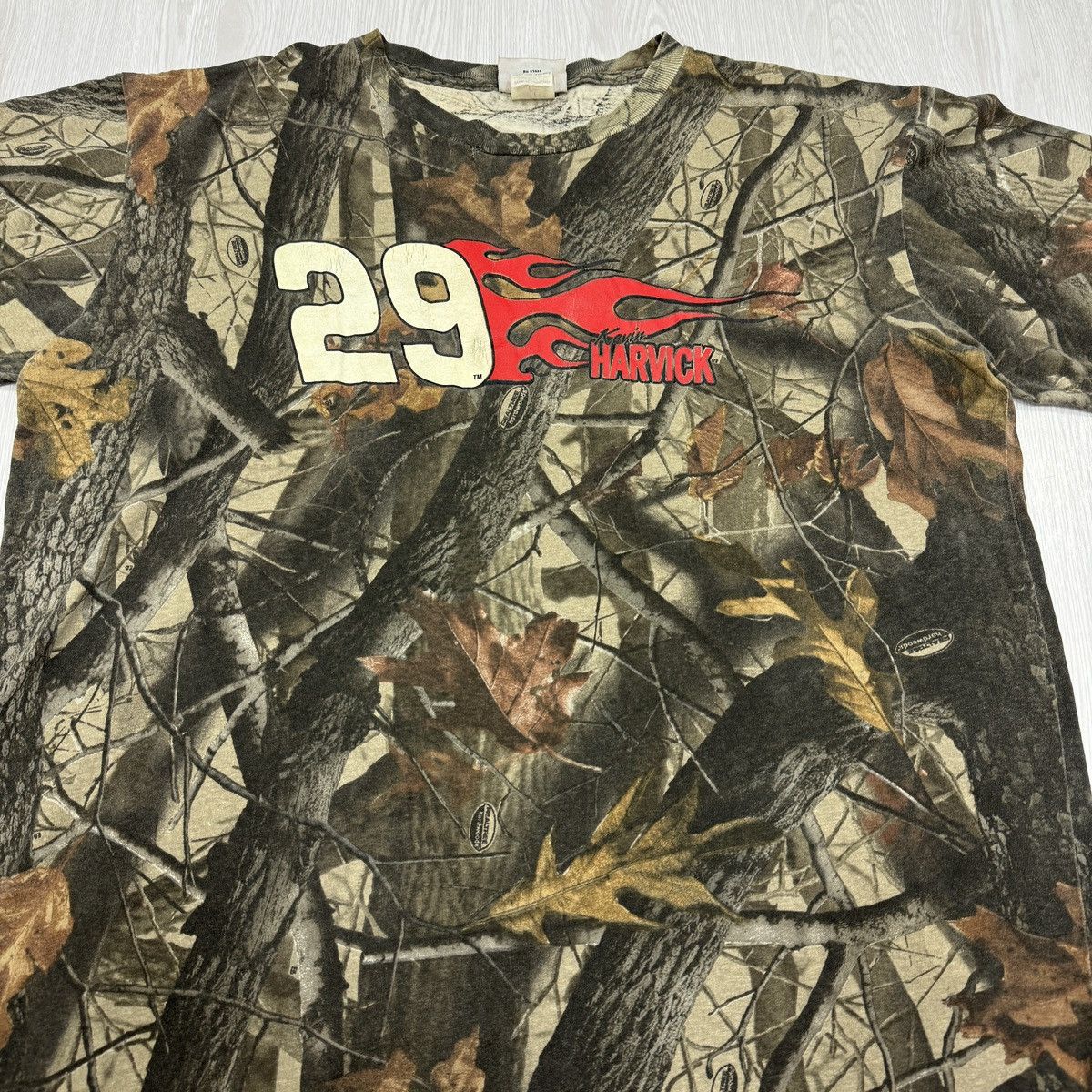 NASCAR Vintage NASCAR Harvick 29 Shirt Size US XXL / EU 58 / 5 - 4 Thumbnail