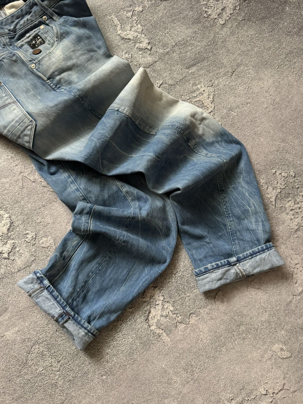 G-Star G star raw 34/32 ARC 3D slim denim pant trouser Jean chino Size US 34 / EU 50 - 17 Thumbnail