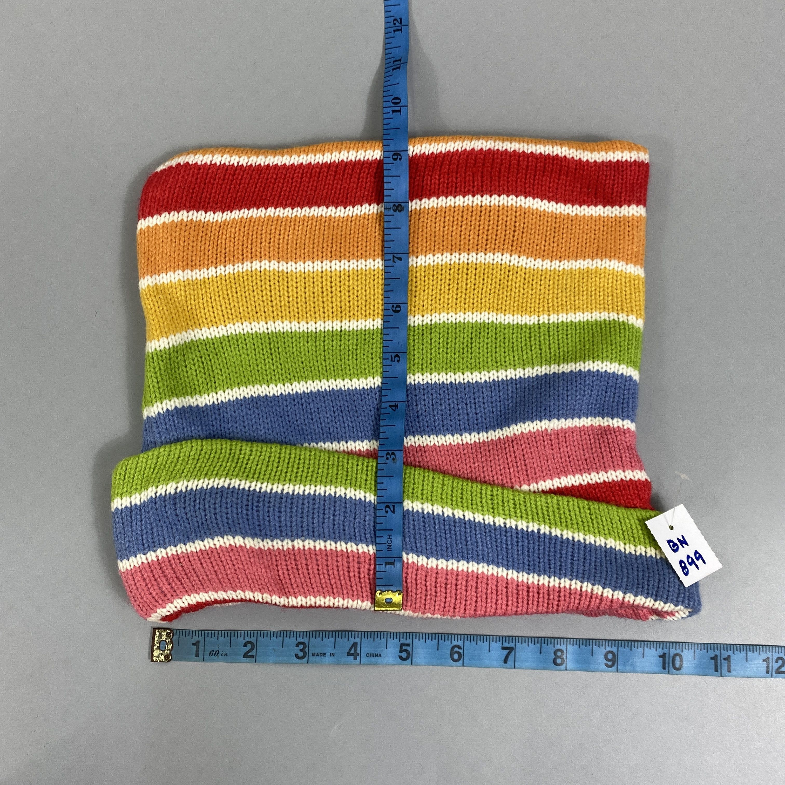 Japanese Brand Rainbow Slouchy Snow Cap Beanie Hats -BN899 Size ONE SIZE - 5 Thumbnail