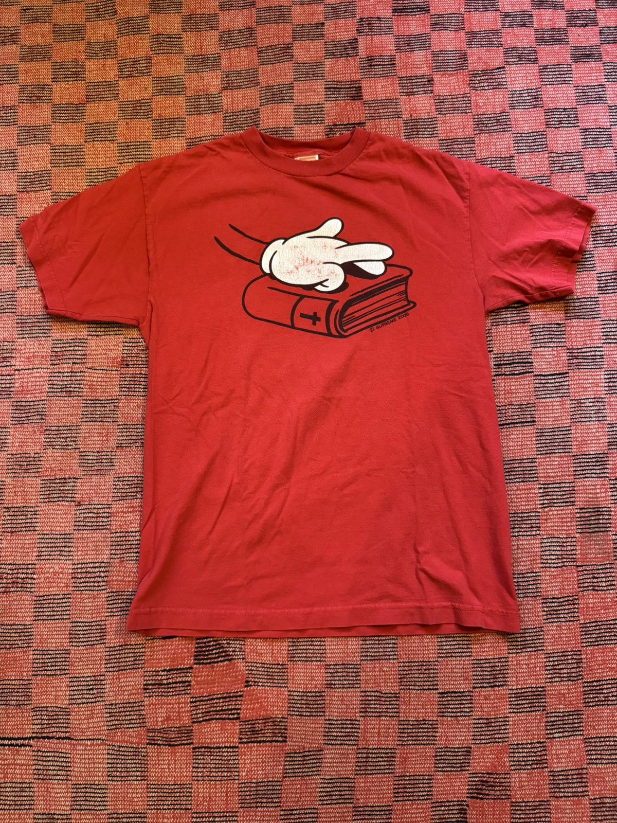 Supreme Oath Tee Mickey ミッキー ハンド 聖書 Supreme Oath Tee Mickey ミッキー ハンド 聖書
