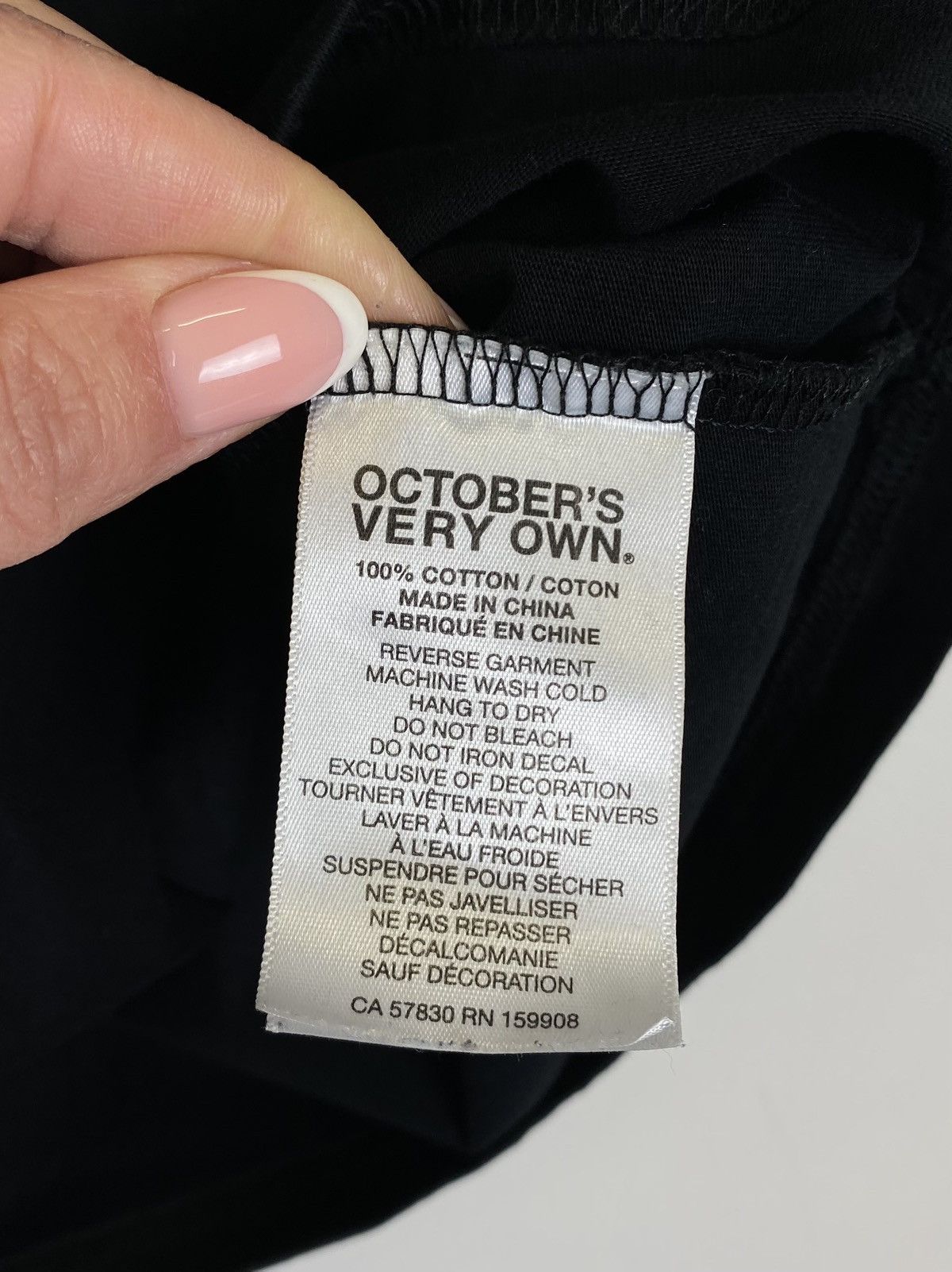 Drake Drake x Octobers Very Own OVO Big Logo T-shirt Drill Black Size US M / EU 48-50 / 2 - 5 Thumbnail