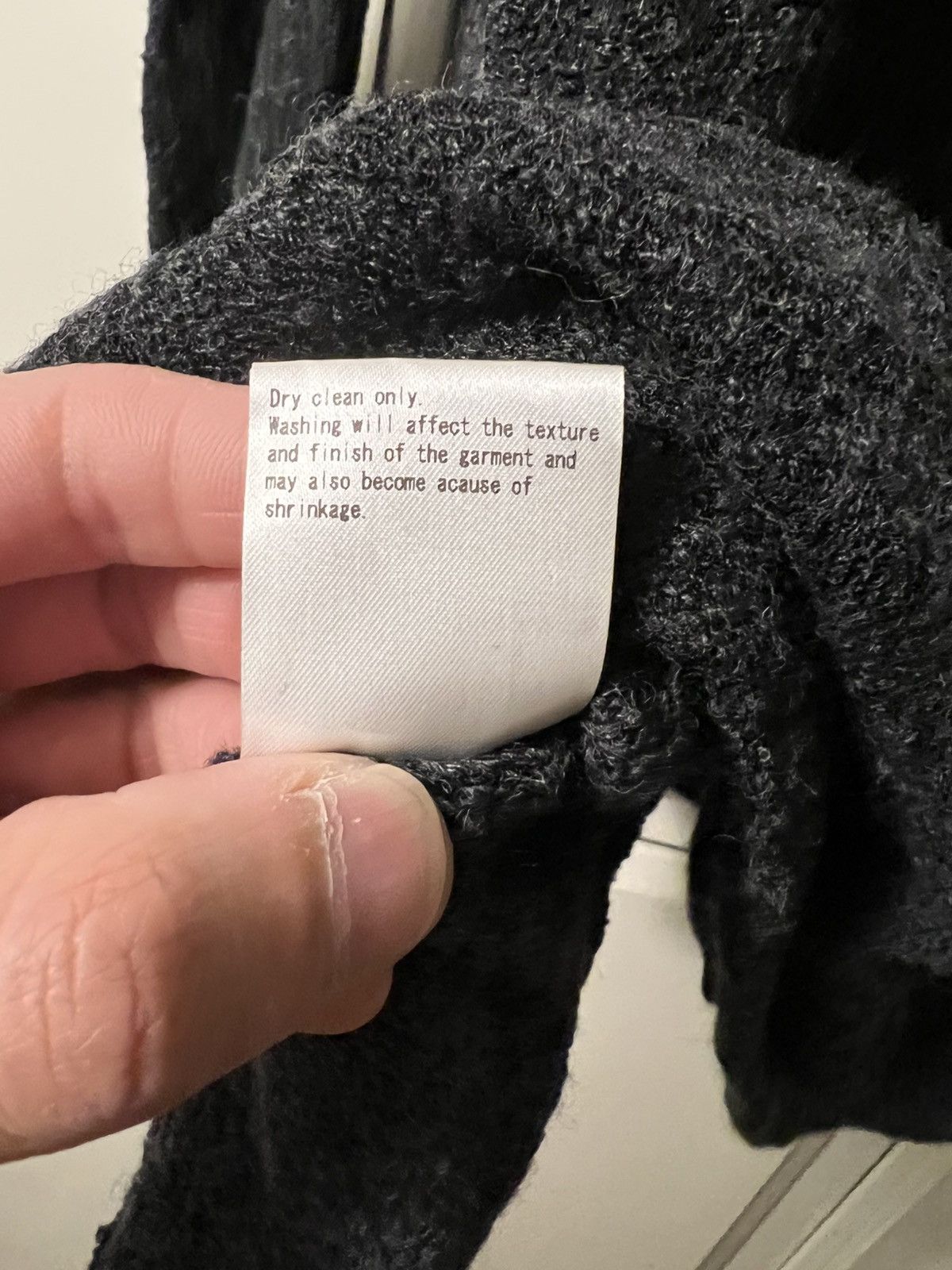D.Hygen × Devoa Slub Wool Knite Highneck Pullover with pockets Size US M / EU 48-50 / 2 - 9 Thumbnail