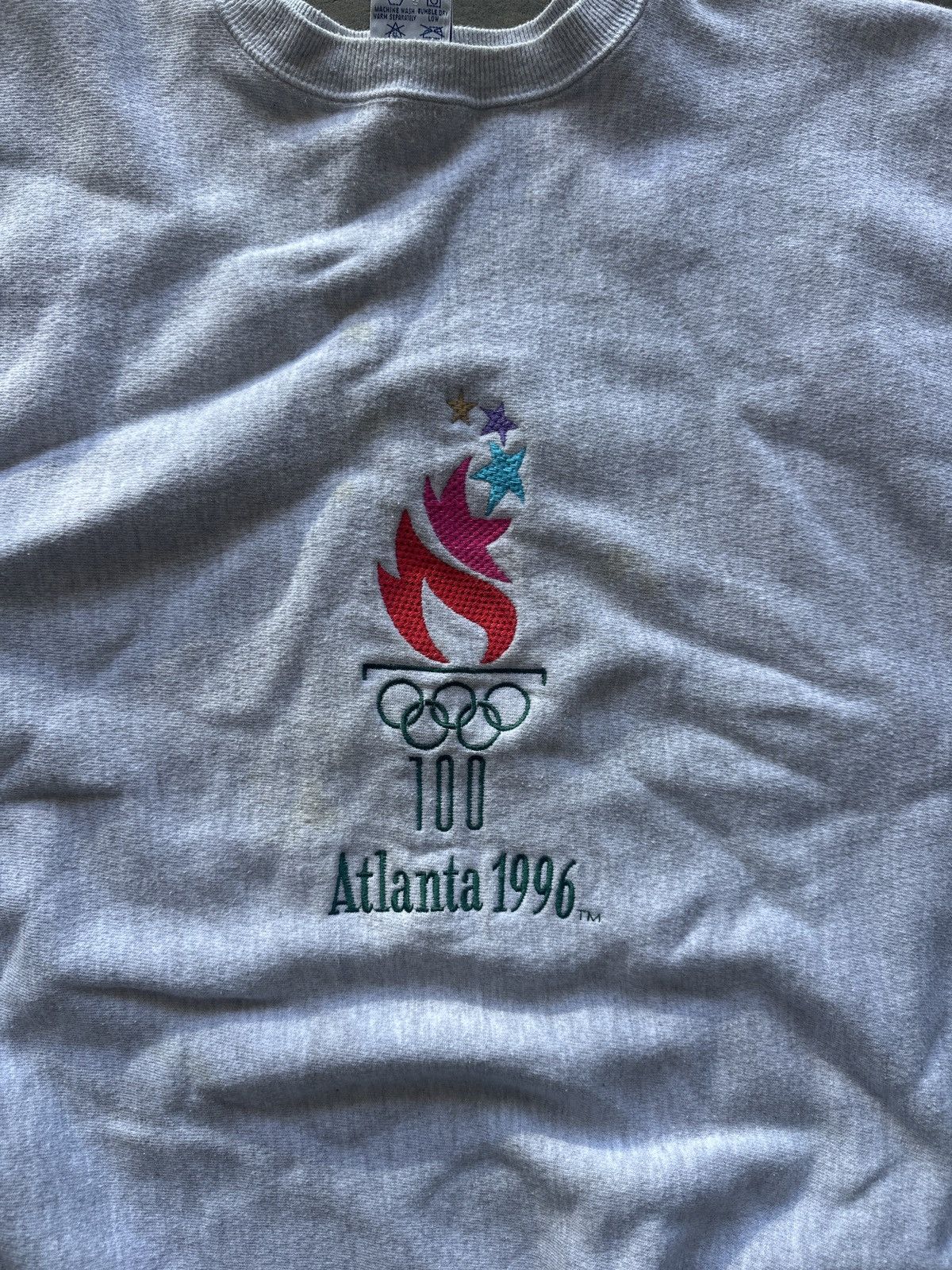Champion Atlanta Olympics 1996 crewneck Size US XXL / EU 58 / 5 - 1 Thumbnail
