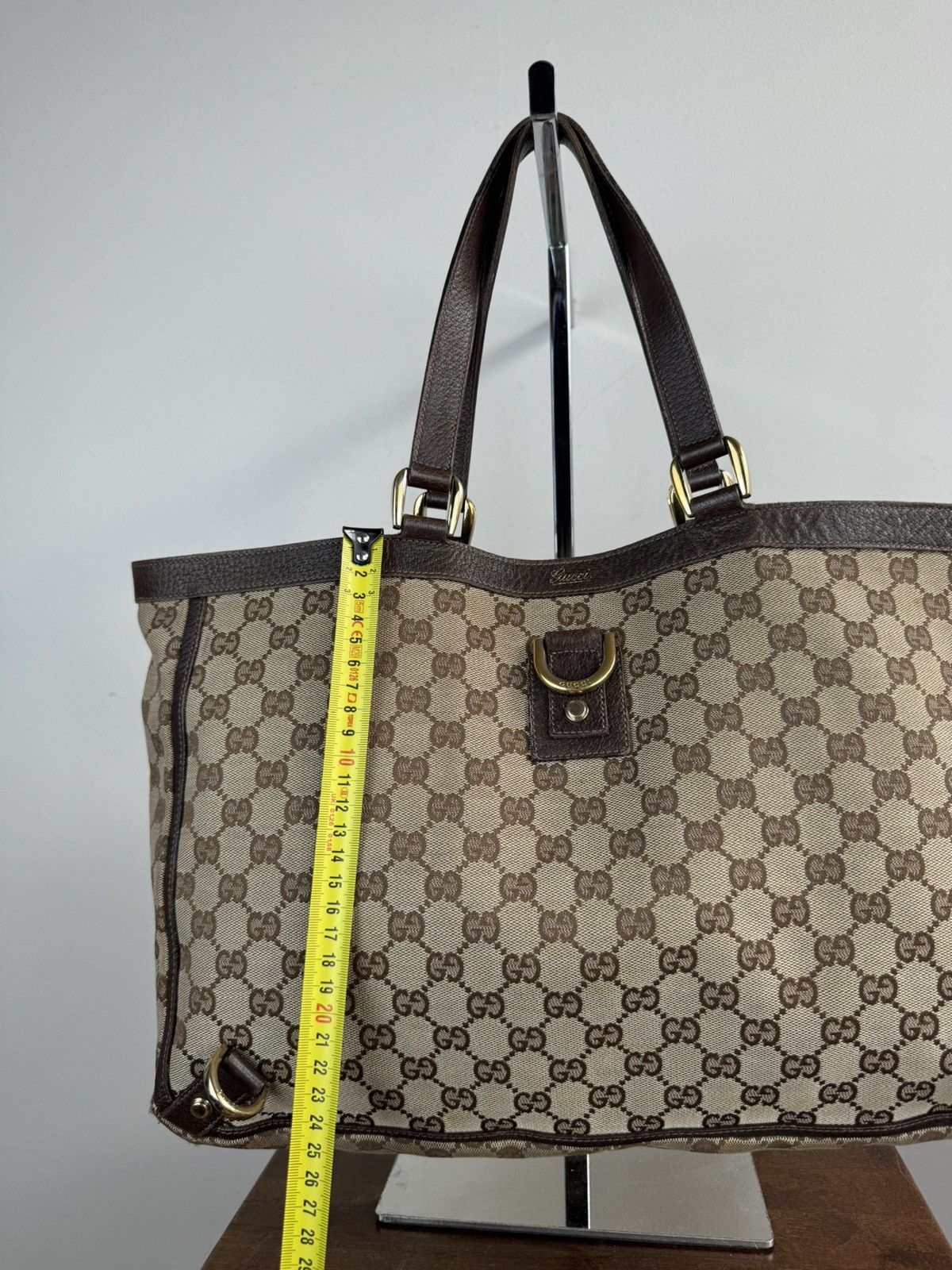 Gucci Handle bag Gucci GG monogram original casual luxury item Size ONE SIZE - 8 Thumbnail