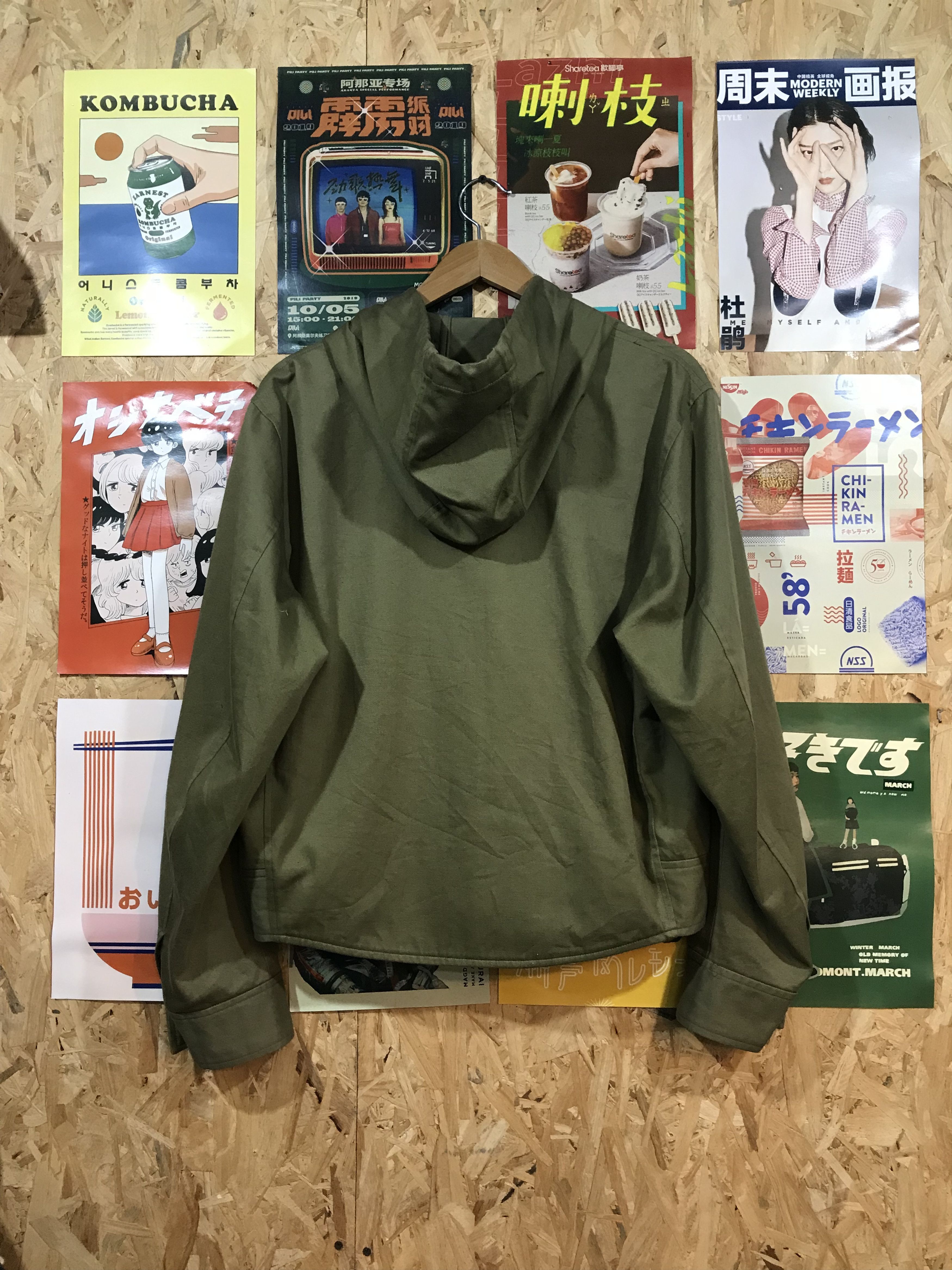 Hysteric Glamour Hysteric Glamour Army Fashion Multi Pocket Hoodie Jacket Size US M / EU 48-50 / 2 - 7 Thumbnail
