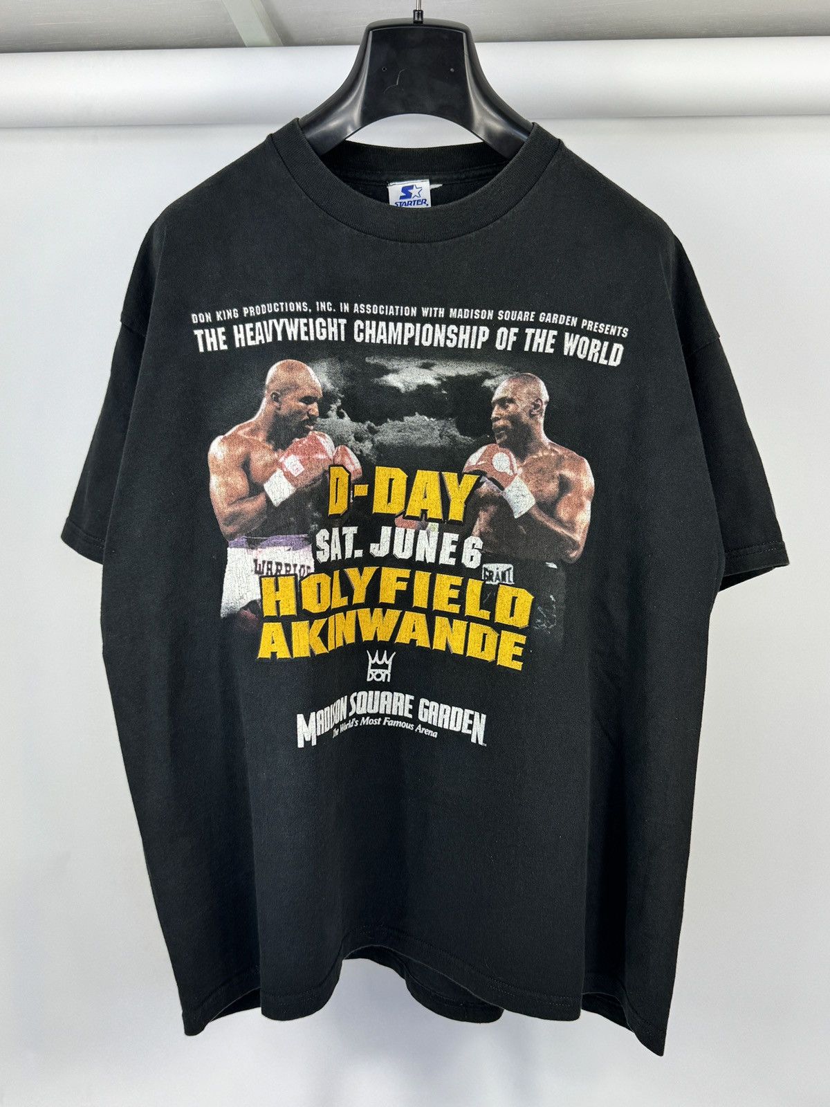 NWOT Vintage Evander Holyfield vs Akinwande T-Shirt