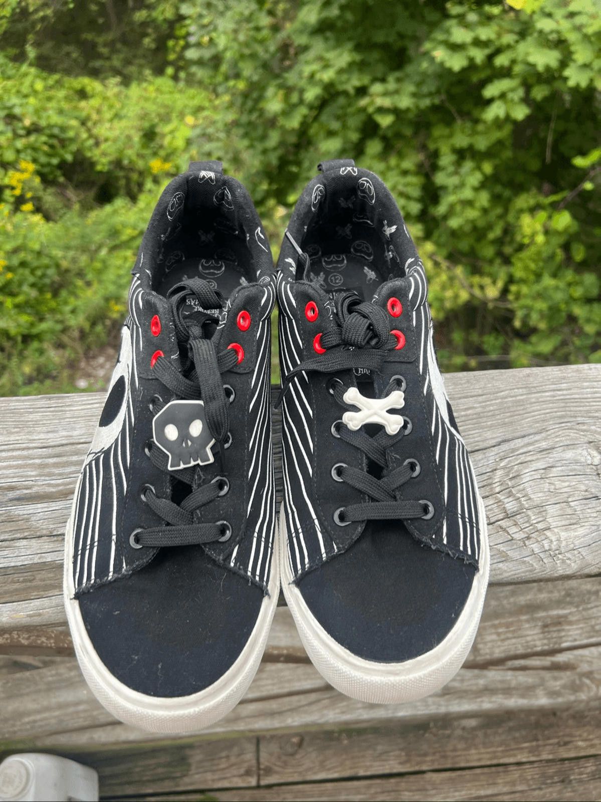Disney Nightmare Before Christmas 12 Jack Skellington Sneakers Size US 12 / EU 45 - 6 Thumbnail