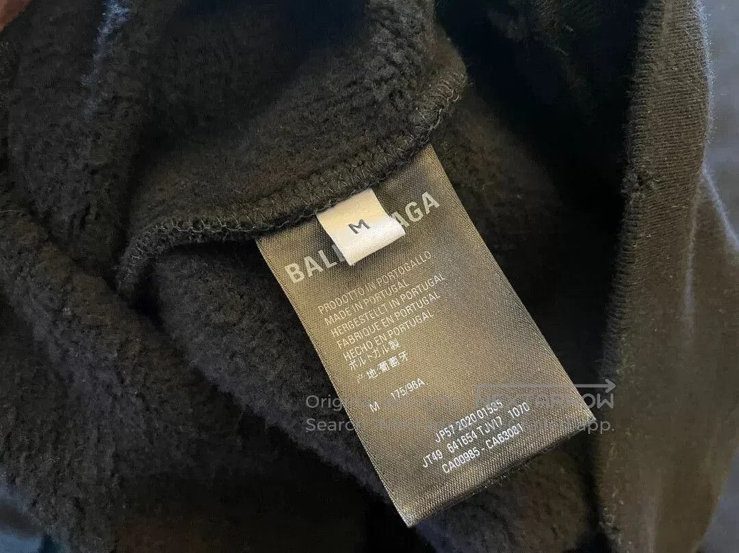 Balenciaga Balenciaga Marathon Sweater SS21 Heavyweight Hoodie. Size US M / EU 48-50 / 2 - 7 Thumbnail