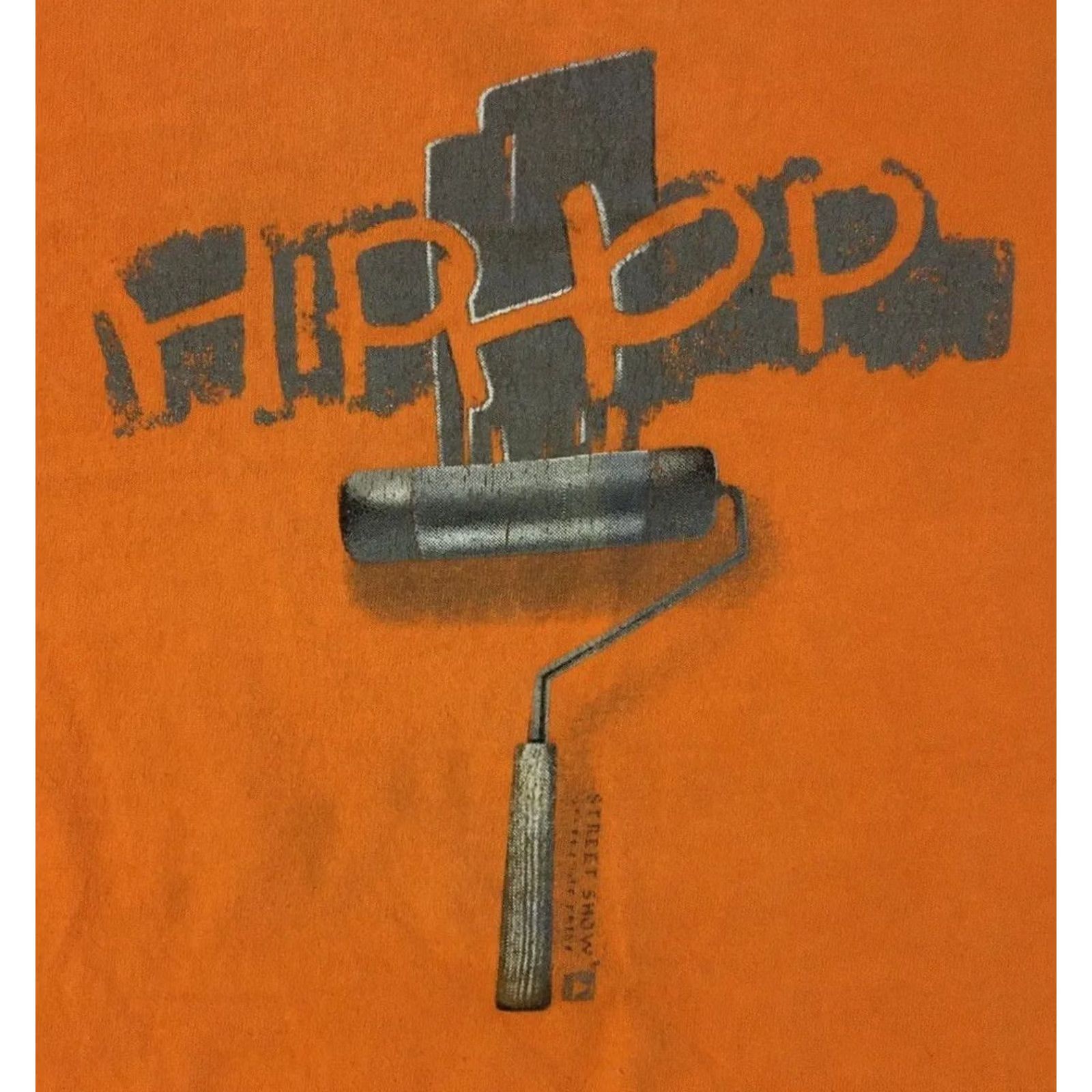 Vintage VINTAGE Hip Hop Graffiti Shirt M Orange Hip Hop 90s Grunge NYC Rap Tee Mens Size US M / EU 48-50 / 2 - 3 Thumbnail