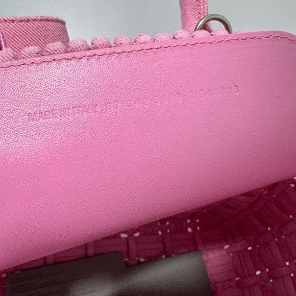 Balenciaga Balenciaga XS Bistro Basket Tote Bag Pink Size ONE SIZE - 8 Thumbnail