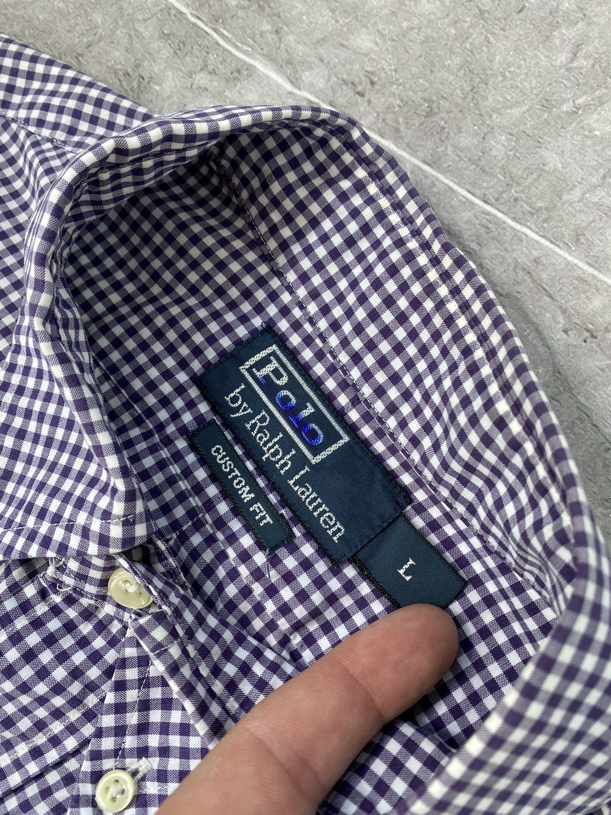 Polo Ralph Lauren Vintage Y2K Polo Ralph Lauren Shirt Button Up Geometric 90s Size US L / EU 52-54 / 3 - 9 Thumbnail