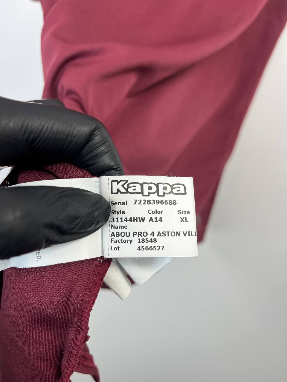 Kappa Aston Villa 2020 2021 Home Shirt Football Jersey Kappa XL Size US XL / EU 56 / 4 - 4 Thumbnail