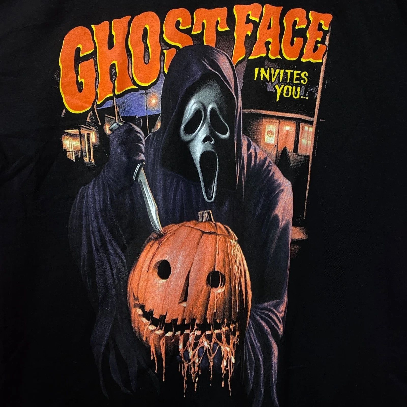 Other Scream Ghost Face: Halloween Party Horror Graphic T-Shirt 2X Size US XXL / EU 58 / 5 - 2 Thumbnail