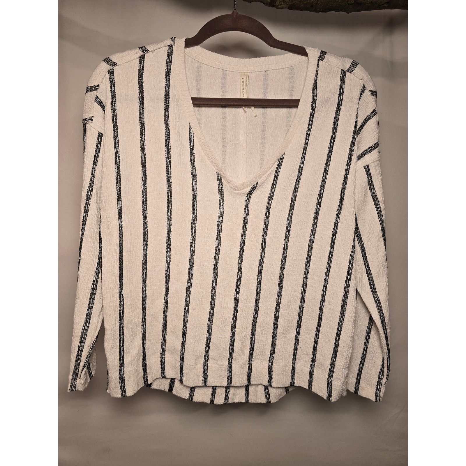 Anthropologie Anthropologie Striped Long Sleeve Top Size S / US 4 / IT 40 - 1 Thumbnail