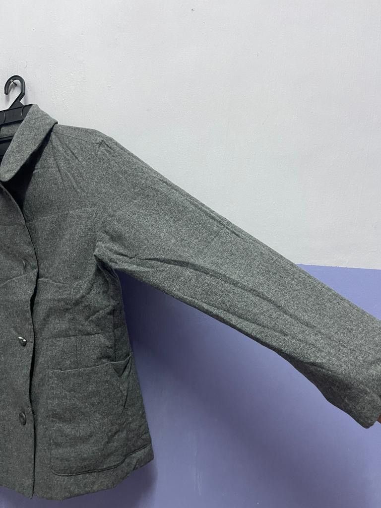 Issey Miyake 90s ISSEY MIYAKE by Plantation Wool Reversible Black Jacket Size US M / EU 48-50 / 2 - 3 Thumbnail