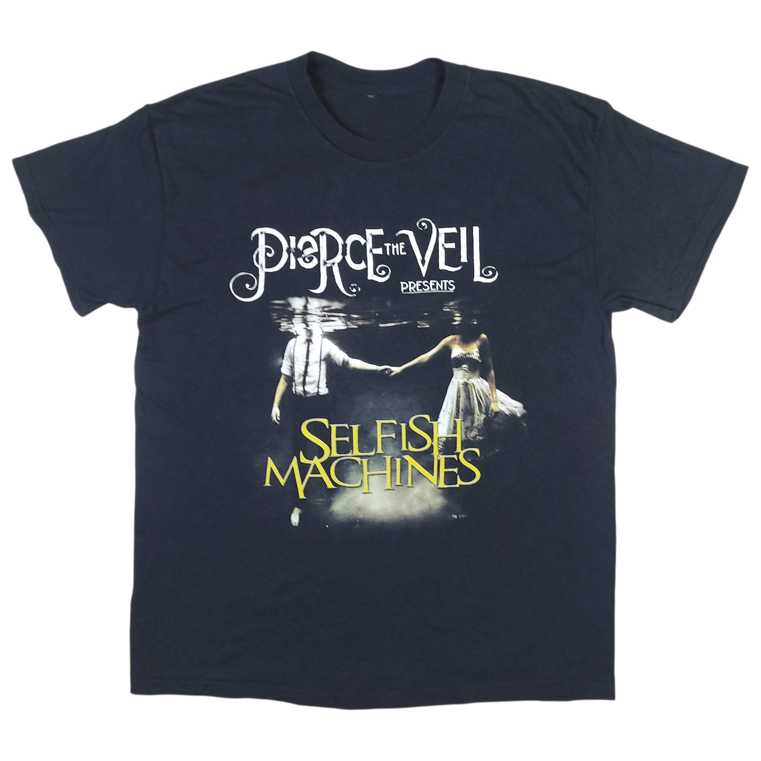 Band Tees Pierce The Veil Band Selfish Machines Album EMO Pop-Punk TEE Size US M / EU 48-50 / 2 - 1 Thumbnail