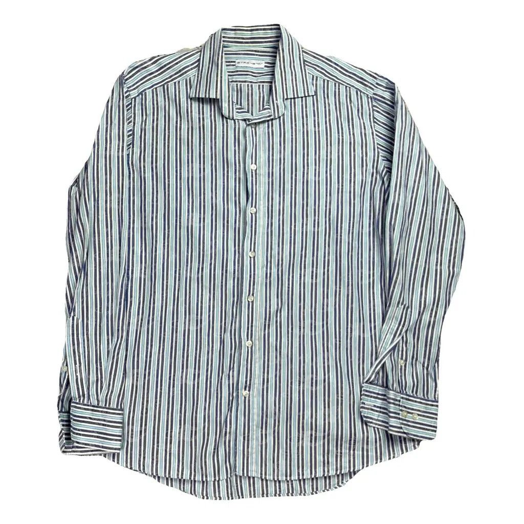 Etro Etro Shirt Blue Size M Size US L / EU 52-54 / 3 - 1 Thumbnail