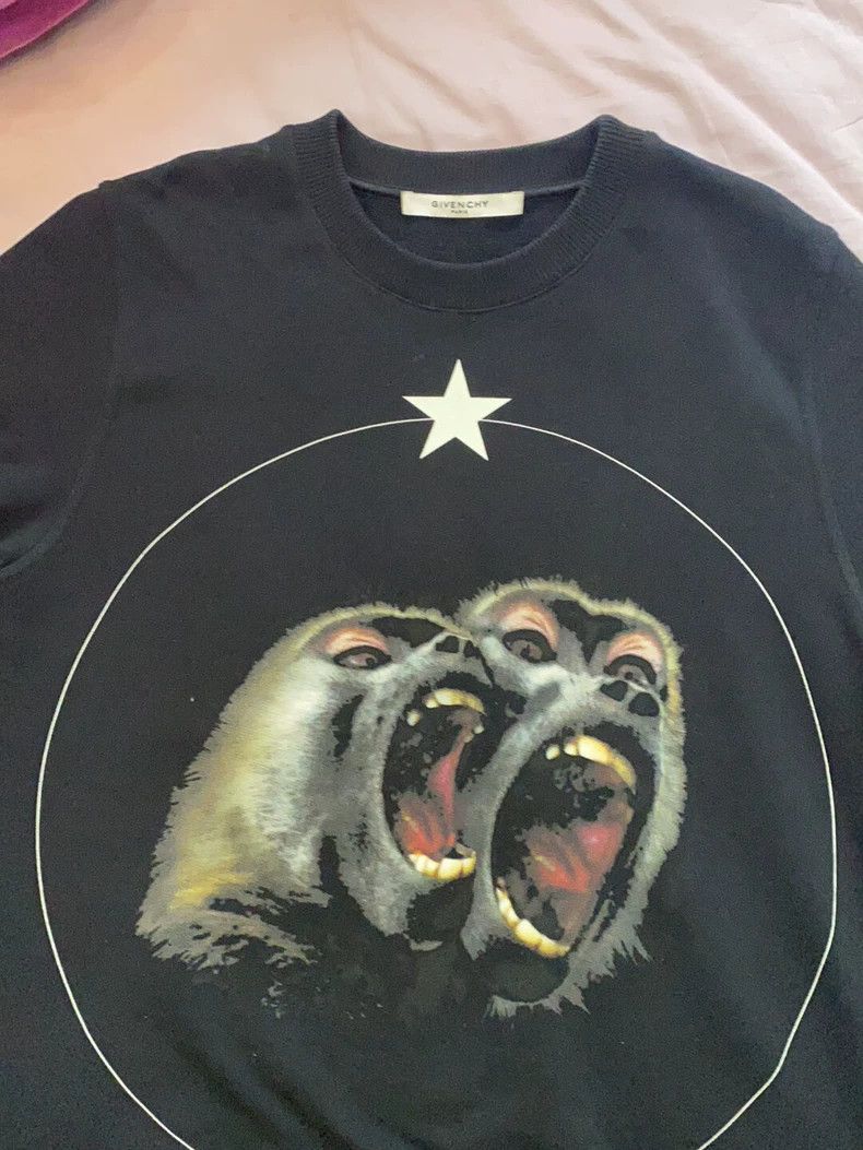 Givenchy Givenchy Double Monkey Hoodie, Explosively Simple Style Size US XS / EU 42 / 0 - 1 Thumbnail