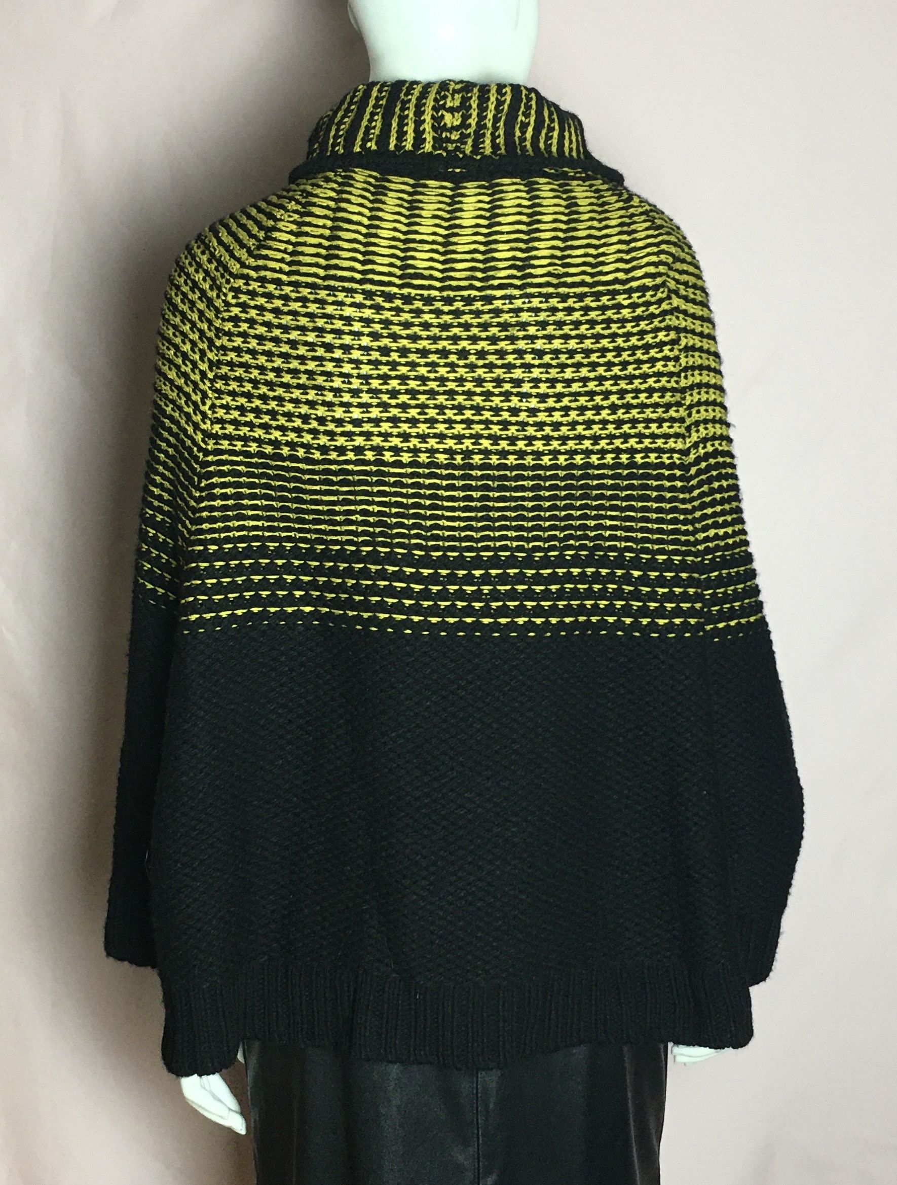 Cop Copine Cop Copine Mike Knit Pullover Sweater Poncho Sz M Size M / US 6-8 / IT 42-44 - 5 Thumbnail