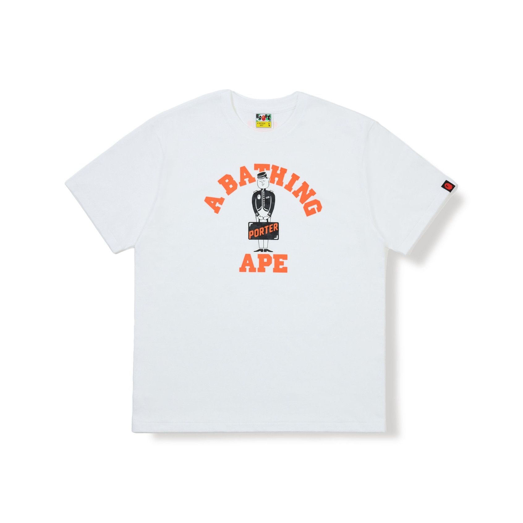 Bape A Bathing Ape x Porter Graphic T-Shirt L Size US L / EU 52-54 / 3 - 1 Thumbnail