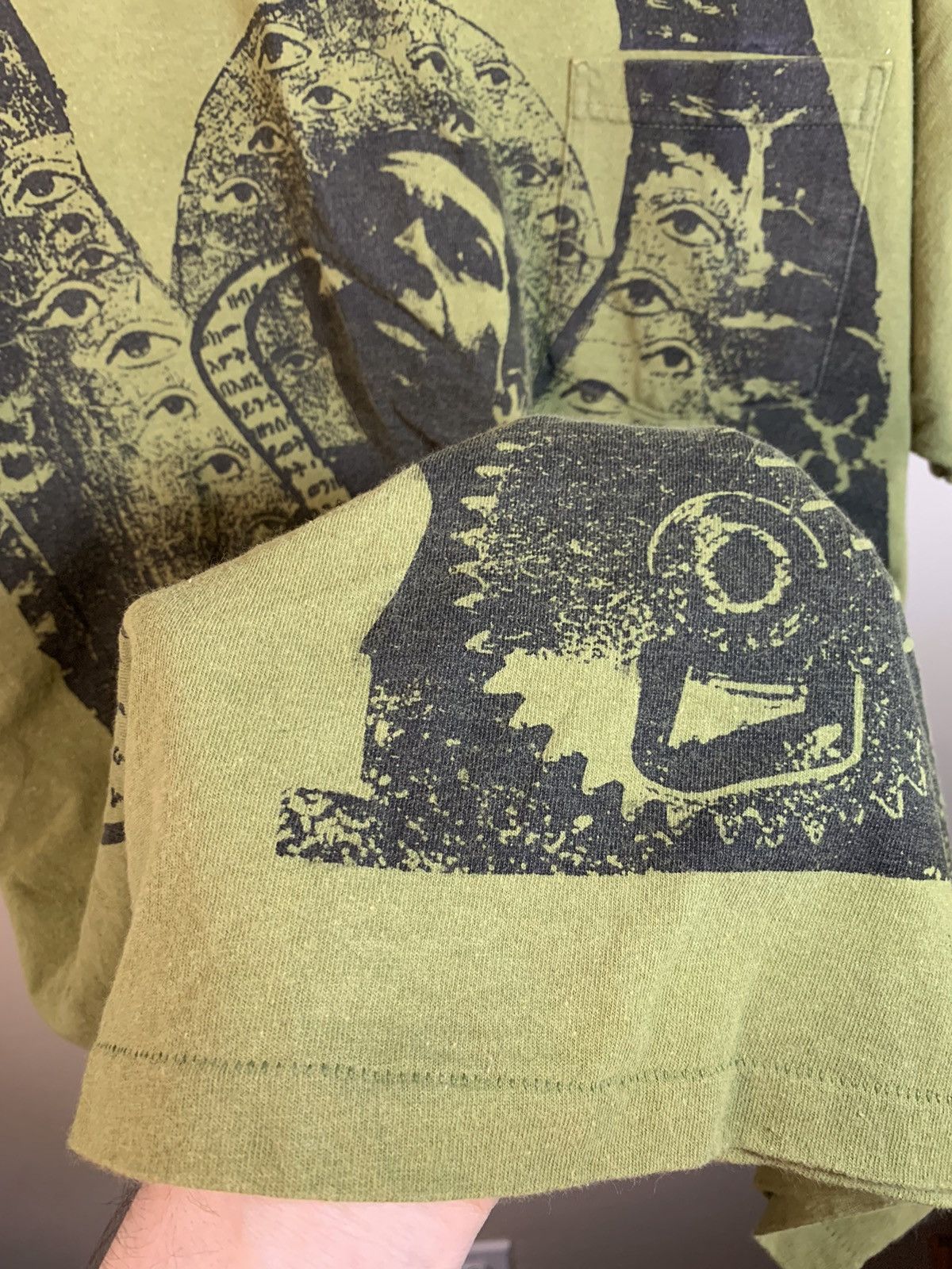 Band Tees × Vintage *RARE* Vintage John Coltrane Jazz Art Single Stitch T-Shirt Size US XL / EU 56 / 4 - 6 Thumbnail