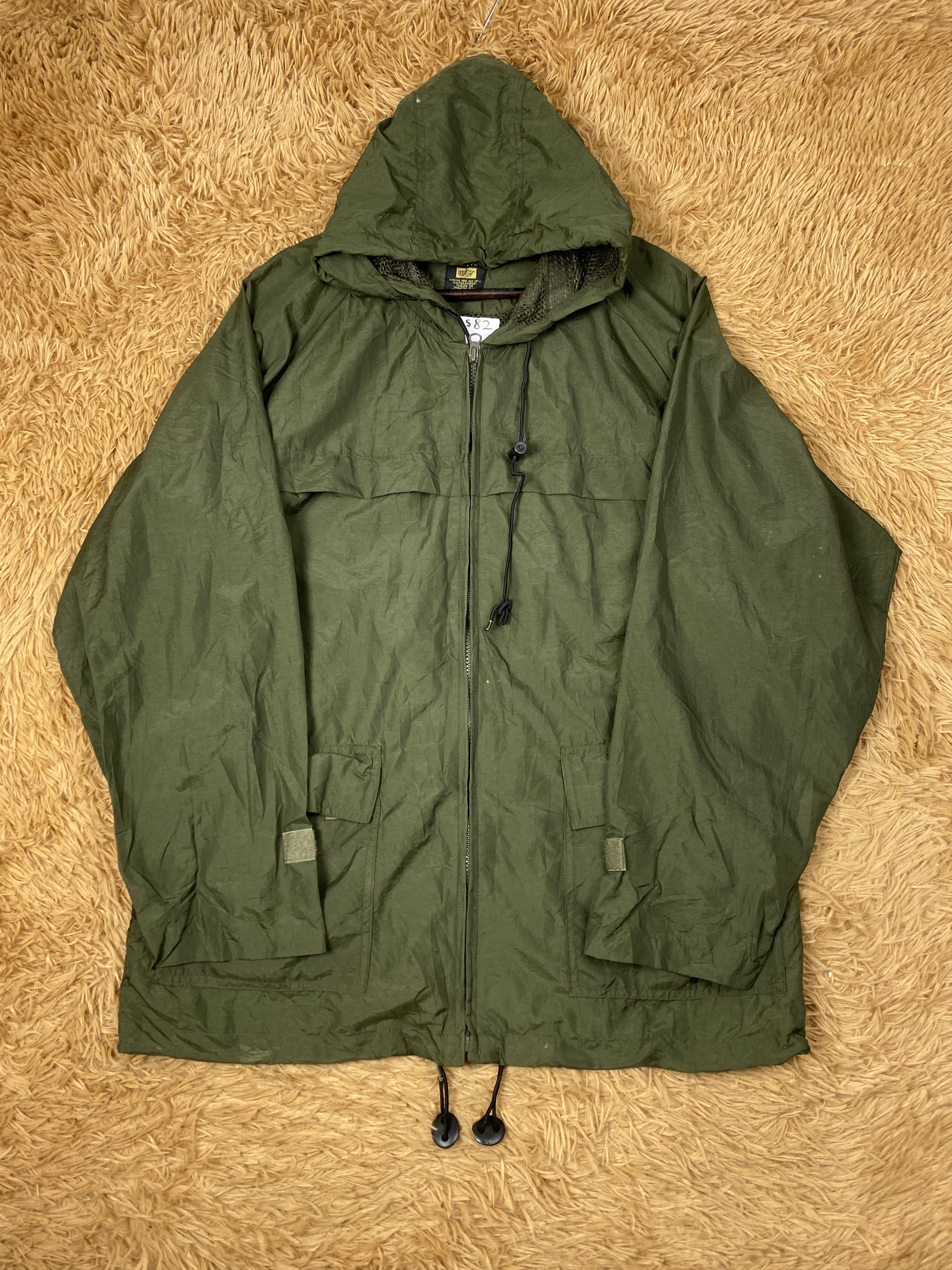 Japanese Brand Vintage Blue Vacatoon Military Windbreaker Parkas PJ2582 Size US L / EU 52-54 / 3 - 3 Thumbnail