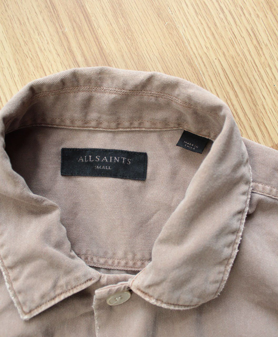 Allsaints 🔥 Allsaints Spotter Long Sleeve Shirt Overshirt Button Up Size US S / EU 44-46 / 1 - 4 Thumbnail