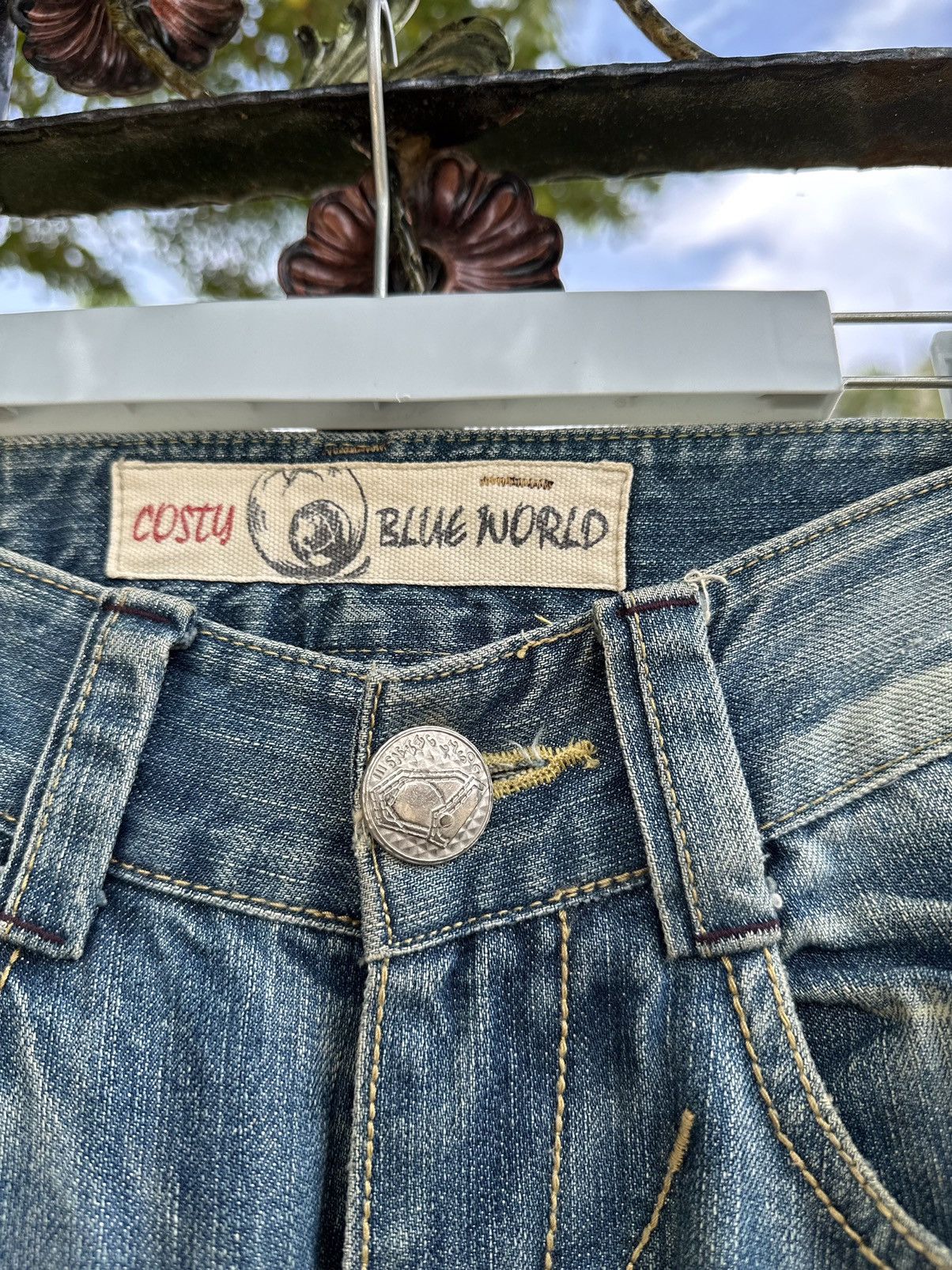 If Six Was Nine 💥Costy Brand💥 Costy Blue Words Streetwear Style💥 Size US 28 / EU 44 - 13 Thumbnail