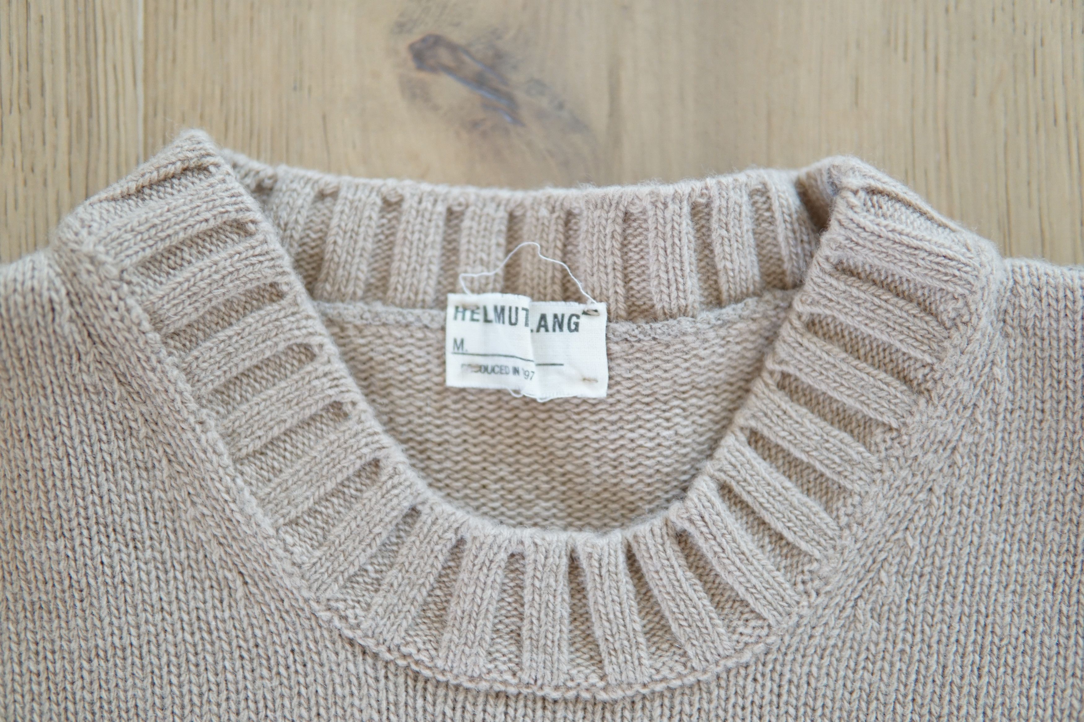 Helmut Lang FW97 Rubberized Paint Knit Size US M / EU 48-50 / 2 - 4 Thumbnail