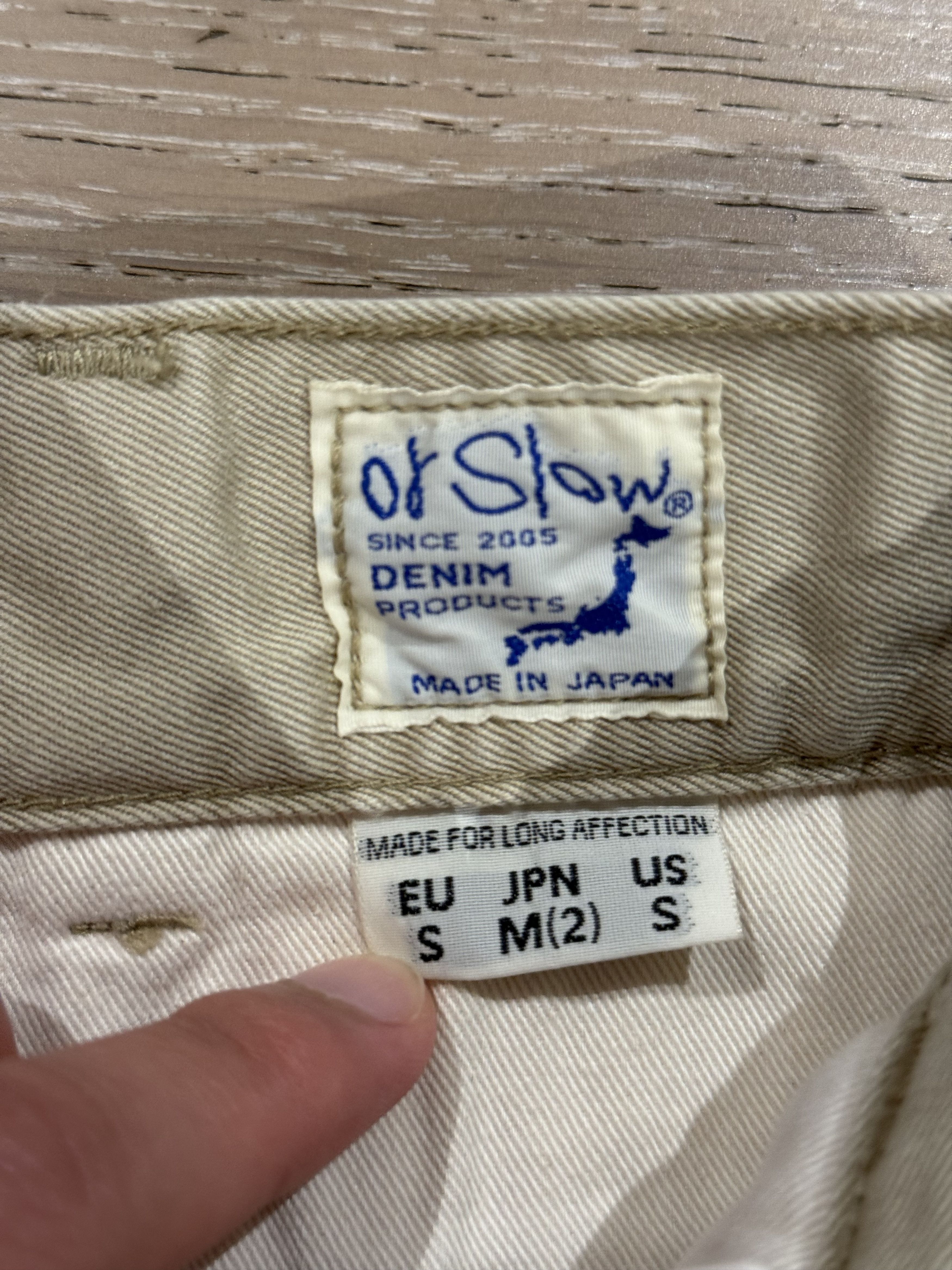 Orslow 💚 Orslow Two Tuck Wide Trousers Khaki Size 2 NEW Size US 32 / EU 48 - 13 Thumbnail