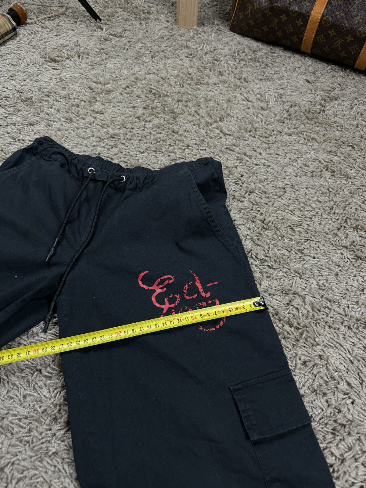 Ed Hardy Baggy parachute pants Ed Hardy y2k original hip-hop item Size 29" - 8 Thumbnail