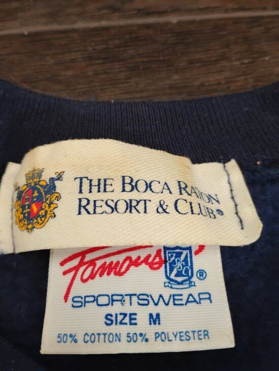 Other Vintage Boca Raton Resort & Club Crewneck Sweatshirt Size US M / EU 48-50 / 2 - 4 Thumbnail
