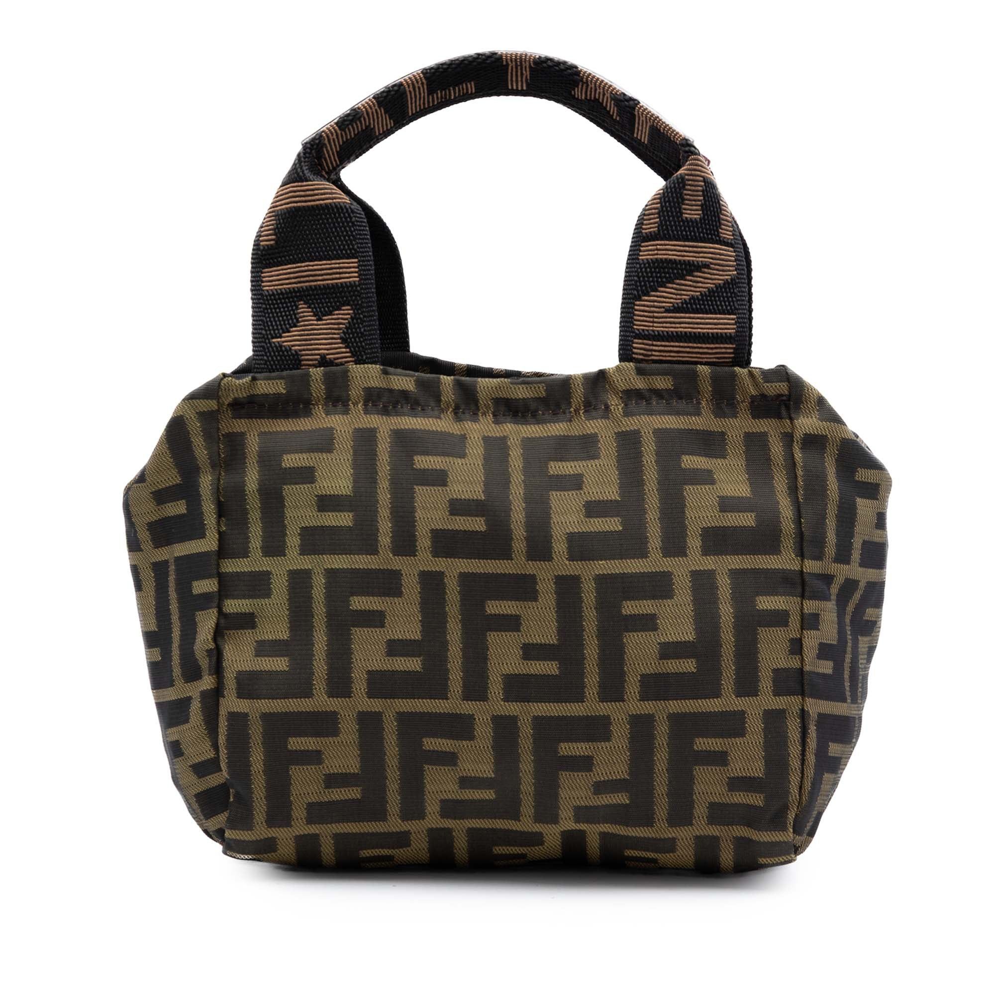 Fendi Mini Zucca Canvas Handbag Size ONE SIZE - 1 Thumbnail