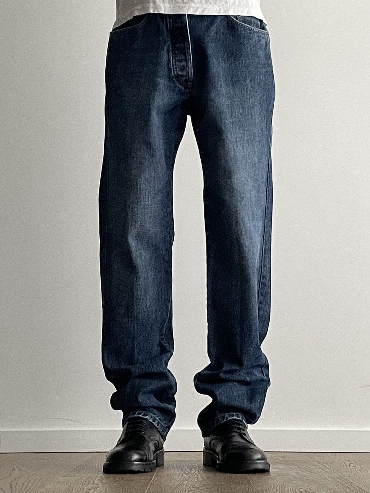 Pre-owned Gucci X Tom Ford Gucci By Tom Ford Jeans In Blue