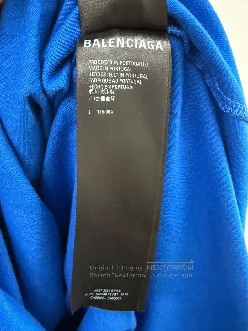 Balenciaga Balenciaga Simpsons Print Short Sleeve Size US M / EU 48-50 / 2 - 6 Thumbnail