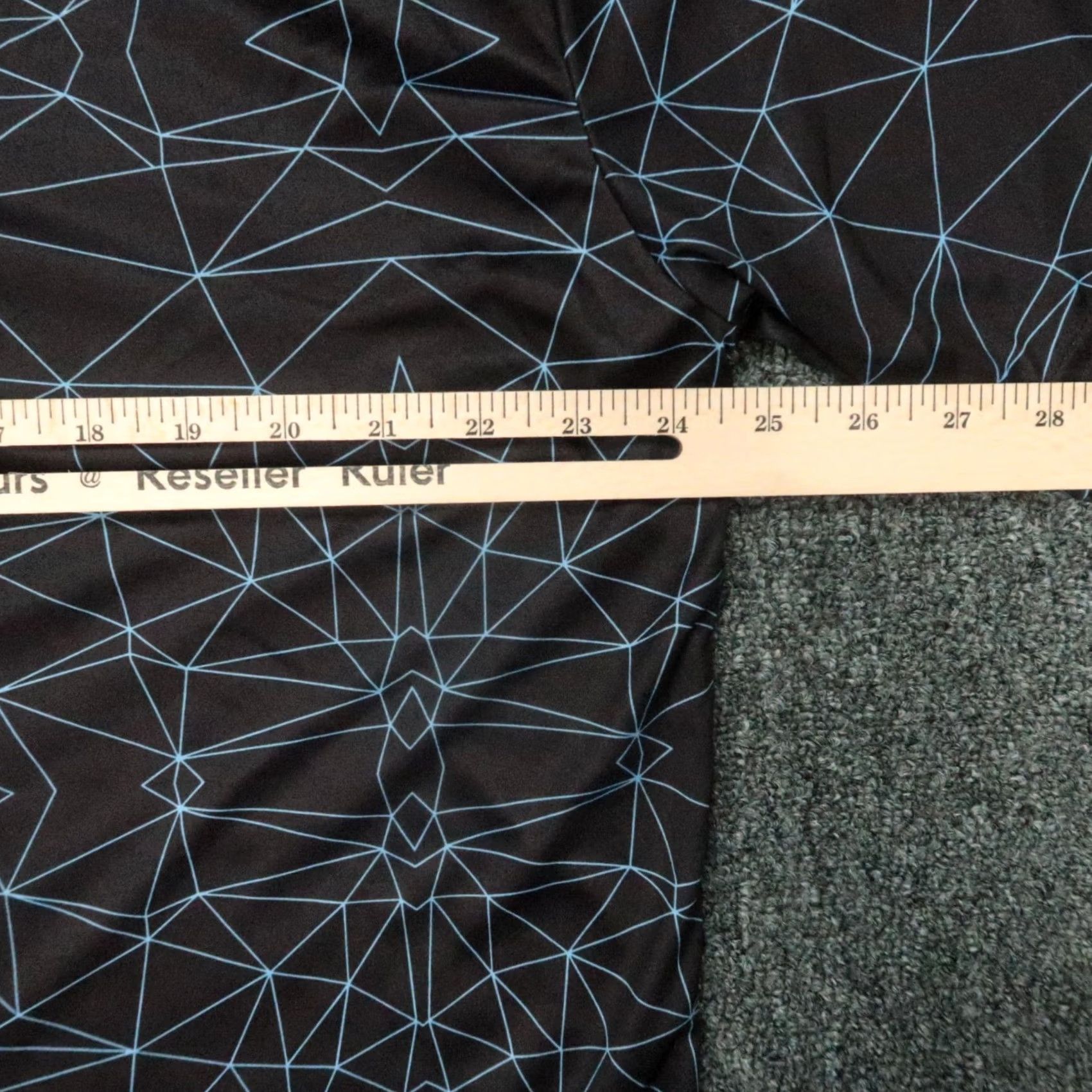 Vintage Collars & Co Shirt Mens 2XL Black Abstract Short Sleeve Performance Polo Geometric Breathable Lightweight Golf Shirt Mens Size US XXL / EU 58 / 5 - 5 Thumbnail