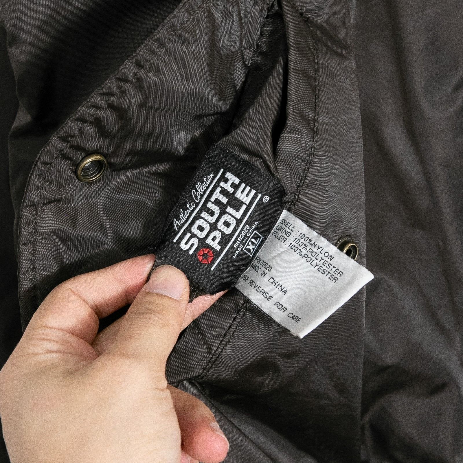 Southpole Vintage Southpole Bomber Jacket Mens XL - Brown Reversible Size US XL / EU 56 / 4 - 4 Thumbnail
