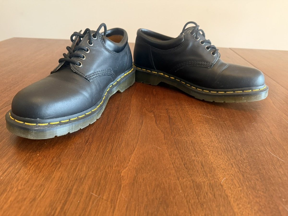 Dr. Martens Dr. Martens Leather Low Top 8053 [Size 10 US] “Black” Size US 10 / EU 43 - 3 Thumbnail
